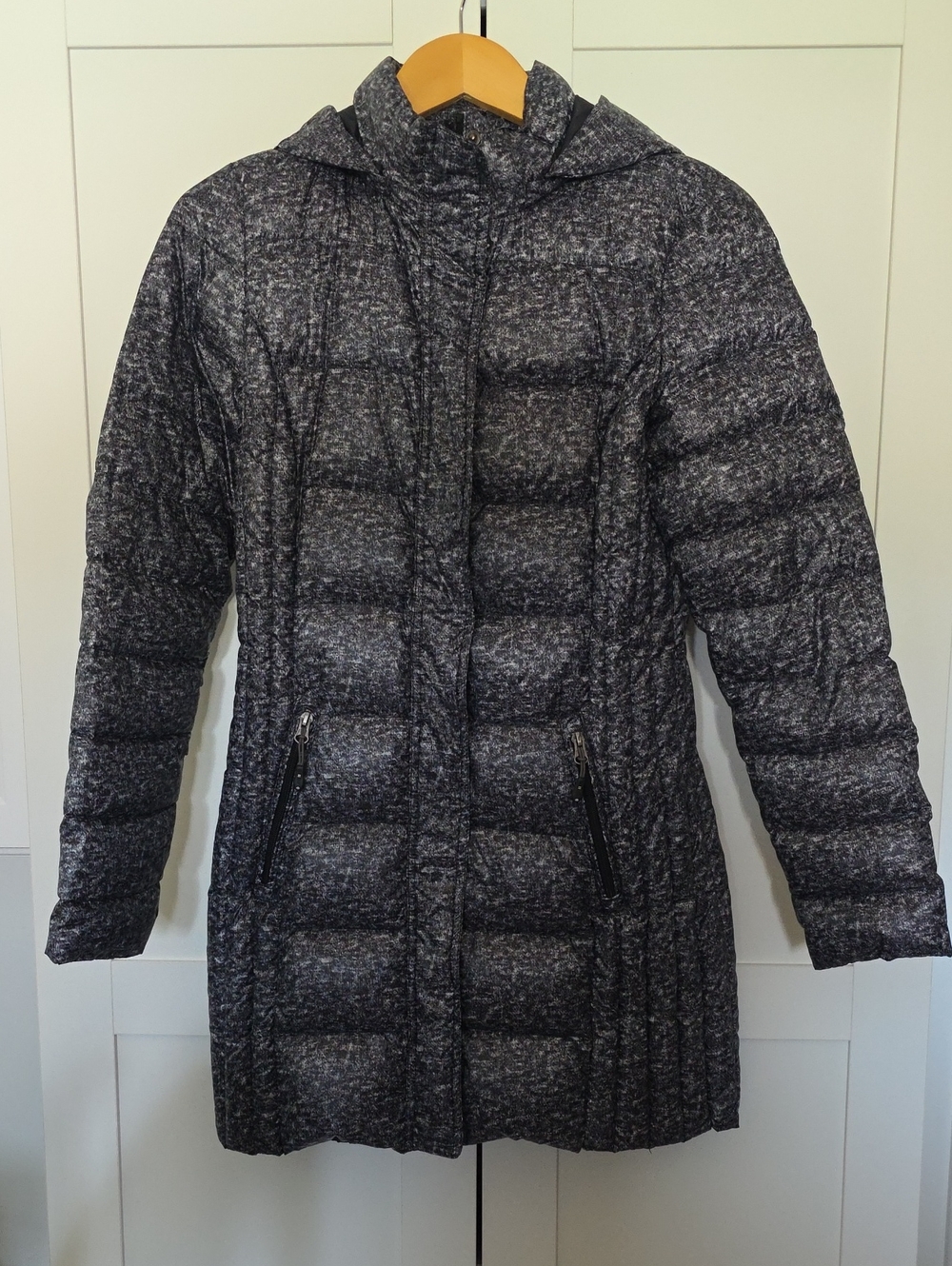 32° Heat Womens Gray Puffer Jacket XS